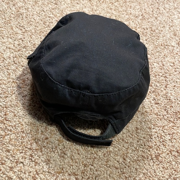 Black Military Style Punk Rock Hat Sm/Md - Picture 3 of 5